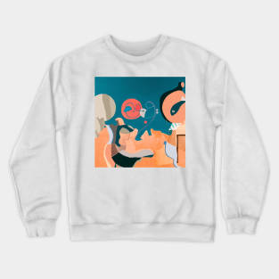 Abstract Space Crewneck Sweatshirt